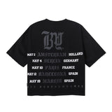 Bkys washed printed cotton t-shirt g