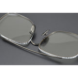 CHH Chrome Hearts Glasses Japanese large frame pure titanium engraved pattern myopia glasses frame