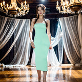 Homecoming Dresses Tight Fashion Temperament Neck Dress
