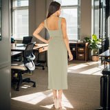 Work Dresses Temperament Elegant French Dress