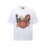 Gallery american retroprintingpure cotton t-shirtg