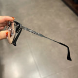CHH Chrome Hearts Glasses Ultra Light Pure Titanium Myopia Glasses Frame