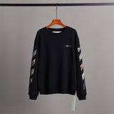 Off OW White Sweatshirt Monet oil paintings