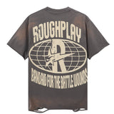 Rough play hot diamond cotton t-shirt - direct-to-garment streetwear hip-hop print