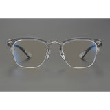 CHH Chrome Hearts Glasses Light Luxury Square Thick Frame Half Frame Myopia Glasses Frame