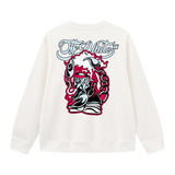 Off OW White Sweatshirt Hip Hop Characters