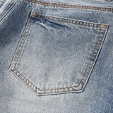 Purple Brand Denim Shorts Rhinestones