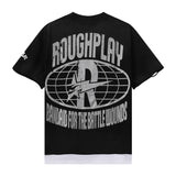 Rough play american direct injection printing hot diamond pure cotton t-shirt g