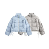 Unisex Down Jacket Women's Winter Warm Short Cotton Clothing