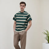 Men's T-shirt Striped Short-Sleeved T-shirt