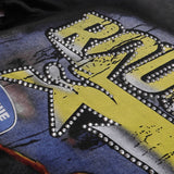 Rough play direct injection printing hot diamond washed pure cotton t-shirt g