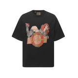 Gallery american retroprintingpure cotton t-shirtg