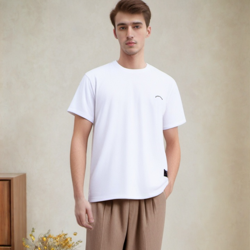 Men's T-shirt Printed Short-Sleeved T-shirt Men's and Women's Loose