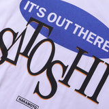 American satoshi retro print 100% cotton t-shirt
