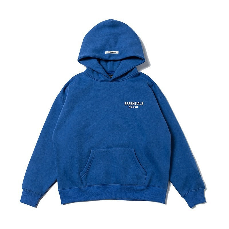 Hip-hop hoodie - autumn/winter collection, los angeles letter embroidery, high street trendy sweatshirt, pullover hoodie