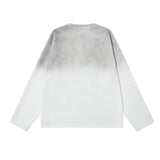 Unisex long-sleeved shirt autum inkjet graffiti