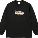 Mens T-shirts 23FW NEIL BLENDER ARROW L/S TEE Medium Arrow Cartoon Long Sleeve T-Shirt Bottom Shirt