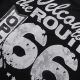 Bkys hotfix rhinestone cotton t-shirt - american hip hop print
