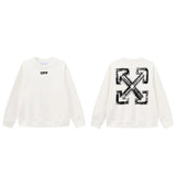 Off OW White Sweatshirt White eraser