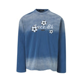 Unisex long-sleeved shirt autumretro football