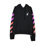 Off OW White Hoodie Colorful stripes