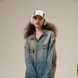 Unisex Sweater Autumn Trendy Casual Denim Jacket