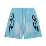 HS Shorts Retro abstract print