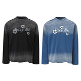 Unisex long-sleeved shirt autumretro football