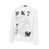 Unisex long-sleeved shirt autum cleanfit printing