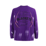 Unisex long-sleeved shirt autum dark graffiti