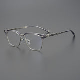 CHH Chrome Hearts Glasses Frameless Pure Titanium Glasses Frame Business