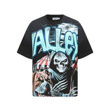 Men's t-shirt with rhinestone print, 100% cotton print