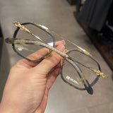CHH Chrome Hearts Glasses Pure Titanium Large Frame Toad Mirror Myopia Glasses Frame