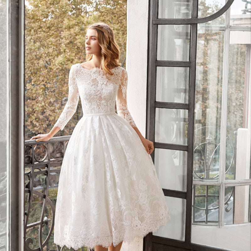 Slutty Wedding Dress Spring/Summer Dress Midi Dress