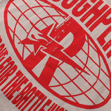 Rough play washed and hot-drilled pure cotton t-shirt g direct injection hip hop printing