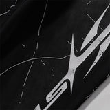 Hoodie Retro abstract print