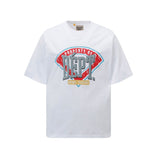 American street retro duaa pure cotton t-shirt g direct injection printing