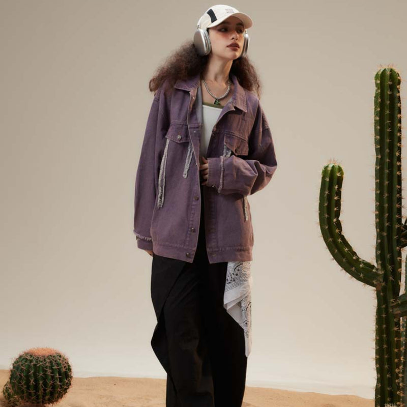 Unisex Sweater Women's Retro Casual Jacket