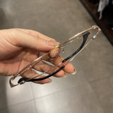 CHH Chrome Hearts Glasses Pure Titanium Ultra Light Retro Versatile Myopia Glasses Frame
