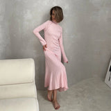 Women Desses Long Dress Winter Female Dress