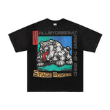 Duaa pure cotton retro printed t-shirt g