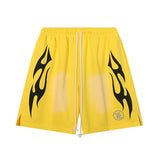 HS Shorts Retro abstract print