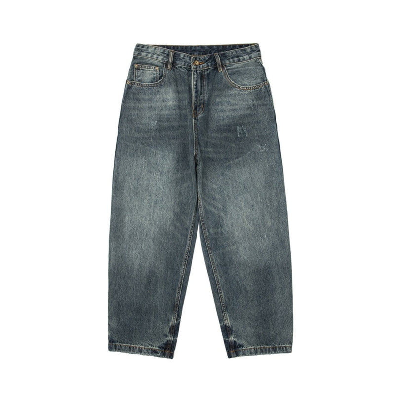 Unisex Jeans Vintage Straight Jeans for Boys