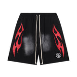 HS Shorts Retro abstract print