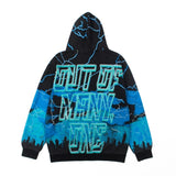 Hip-hop hoodie american street liberty statue of liberty printing terry hooded sweatshirt washed distressed retrolooseoutwear