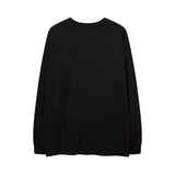 Men Long Sleeve Shirt Letter Printing Couple's Tops Street Casual Long Sleeve T-shirt Men and Women