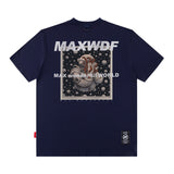 Men T Shirt Men's Short-Sleeved T-shirt Versatile Loose