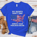 Women's Independence Day T Shirt round Neck Short Sleeve T-shirt Women's Top
