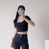 Women T-Shirt Short-Sleeved T-shirt Women's Summer Top