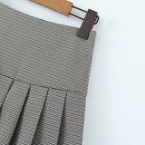 Women Skirt Women's Student's Dress Half-Length Sports Culottes